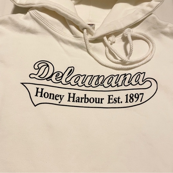 Mens Hoodie Delawana Honey Harbour Pullover Size Medium - Picture 2 of 16